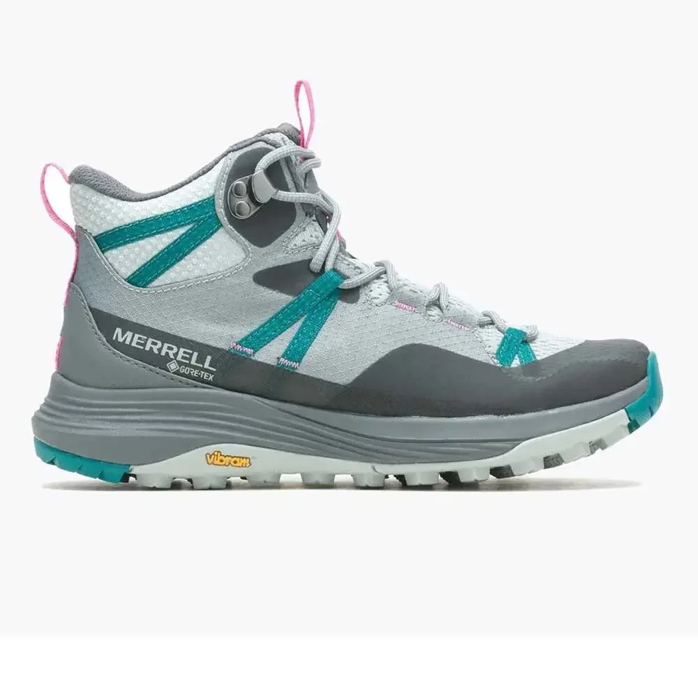 Merrell Hiking Boots Women's 11 Gray Siren 4 Mid Goretex New